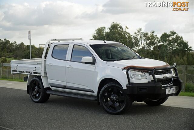 2015 HOLDEN COLORADO LS DUAL CAB RG MY15 CAB CHASSIS