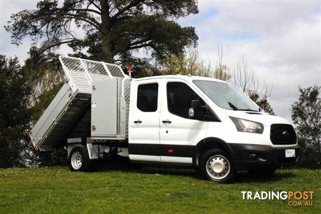 2017 FORD TRANSIT 470E DUAL CAB VO MY17.75 CAB CHASSIS