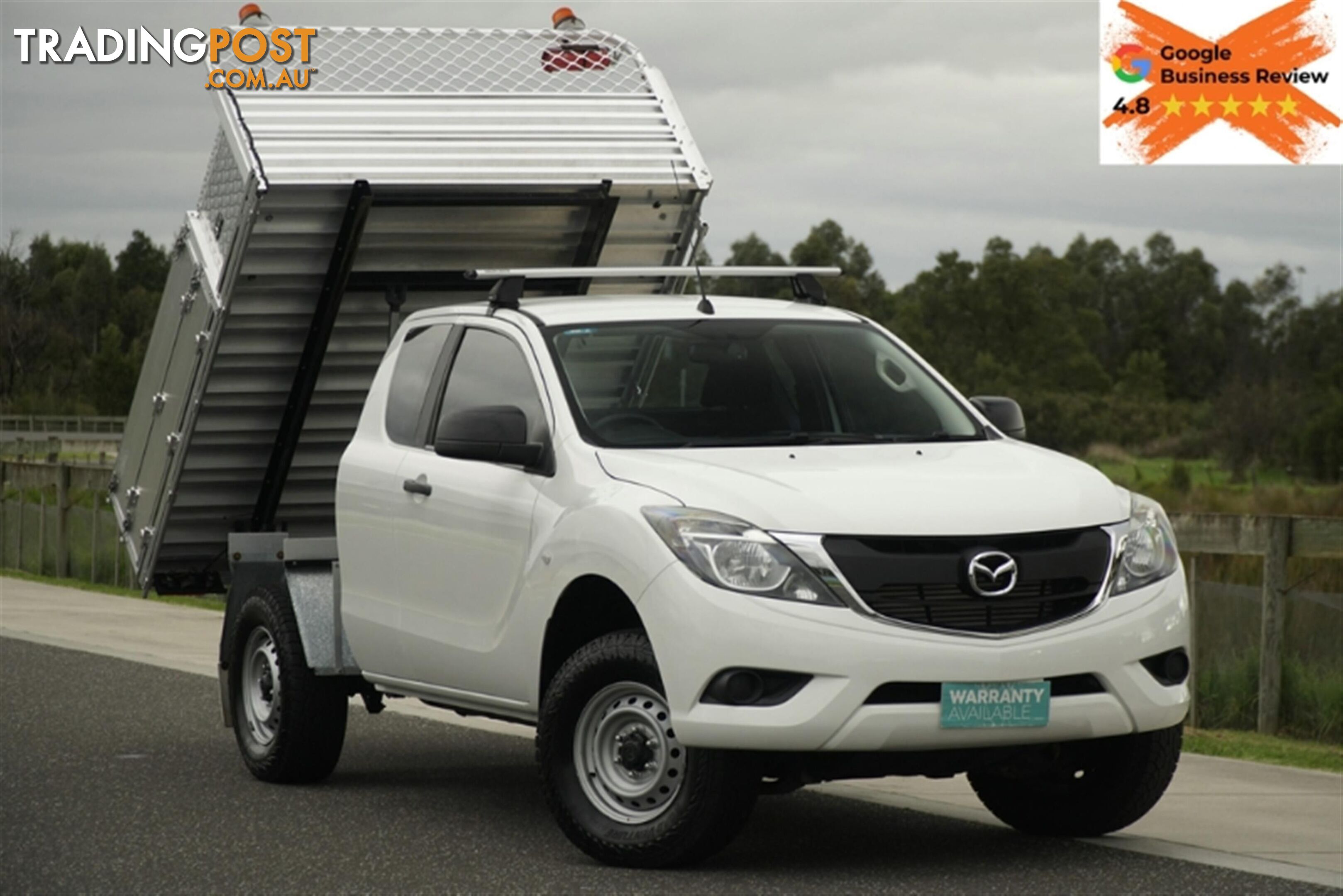 2018 MAZDA BT-50 XT EXTENDED CAB UR0YG1 CAB CHASSIS