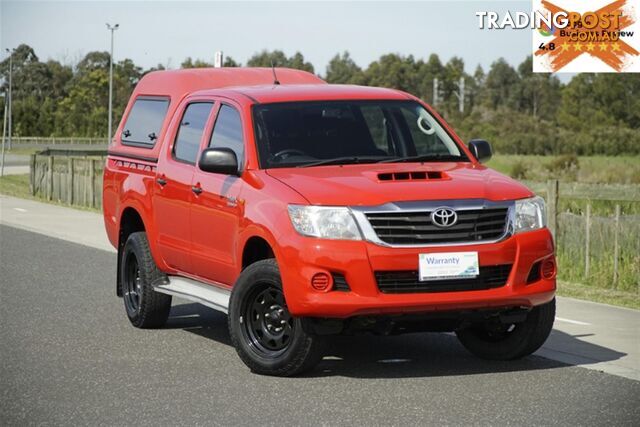 2014 TOYOTA HILUX SR DUAL CAB KUN26R MY14 UTILITY