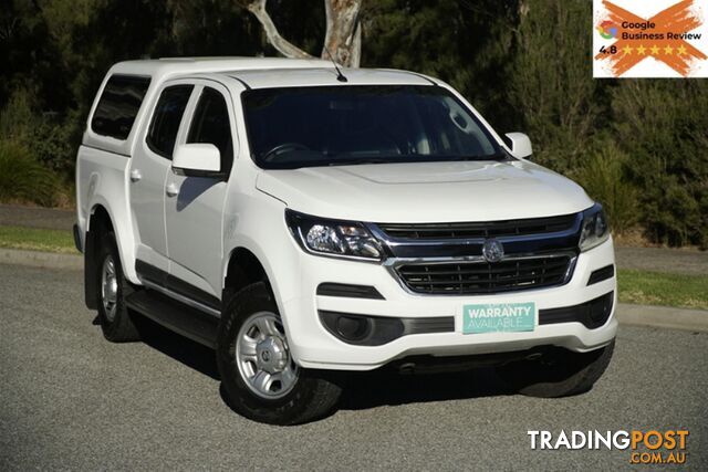 2019 HOLDEN COLORADO LS DUAL CAB RG MY20 UTILITY