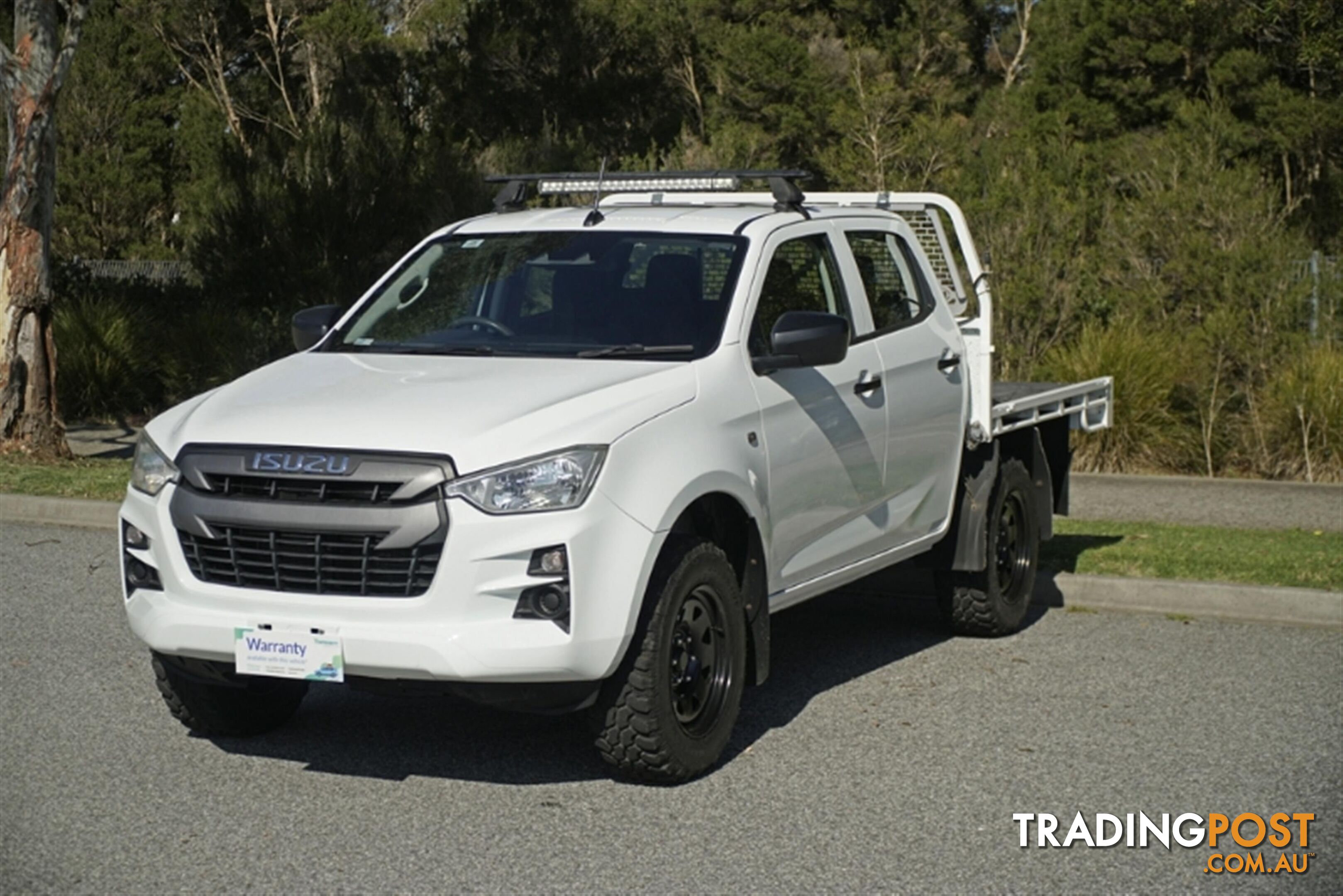 2020 ISUZU D-MAX SX DUAL CAB RG MY21 CAB CHASSIS