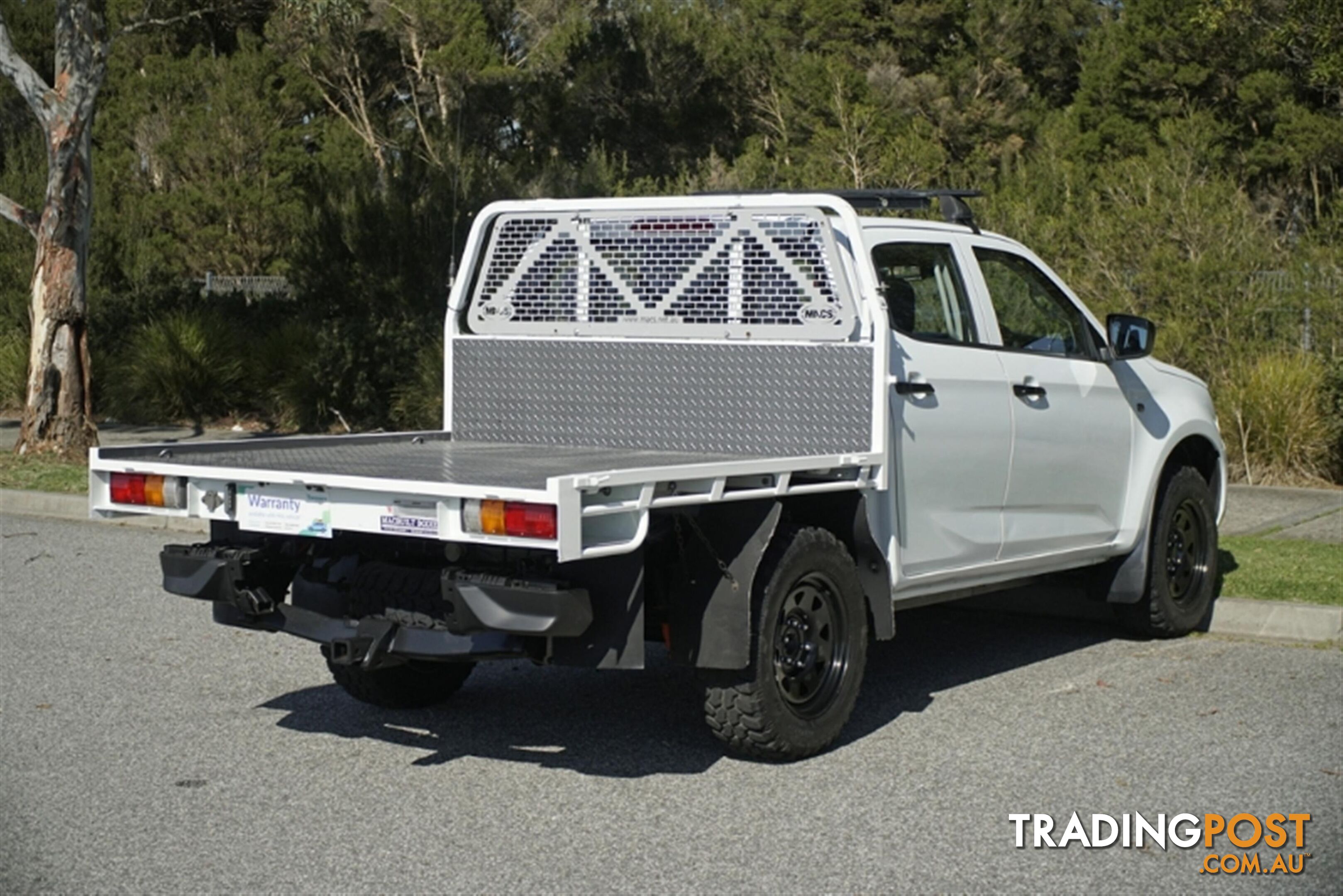 2020 ISUZU D-MAX SX DUAL CAB RG MY21 CAB CHASSIS