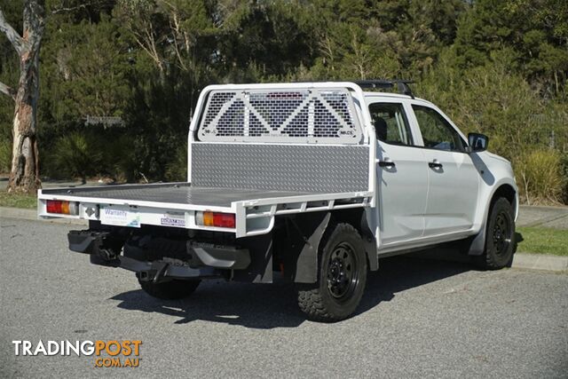 2020 ISUZU D-MAX SX DUAL CAB RG MY21 CAB CHASSIS