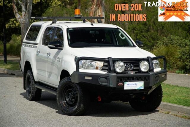 2016 TOYOTA HILUX SR DUAL CAB GUN126R UTILITY