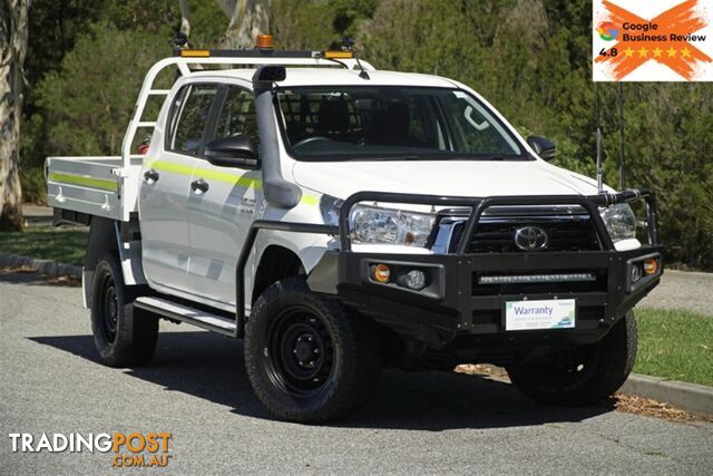 2020 TOYOTA HILUX SR DUAL CAB GUN126R CAB CHASSIS