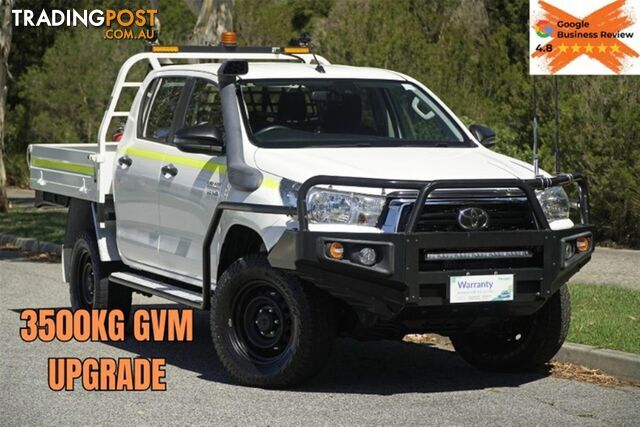 2020 TOYOTA HILUX SR DUAL CAB GUN126R CAB CHASSIS