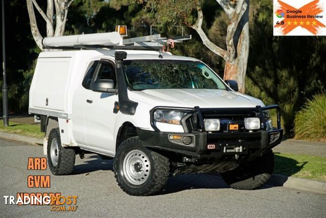 2016 FORD RANGER XL EXTENDED CAB PX MKII CAB CHASSIS