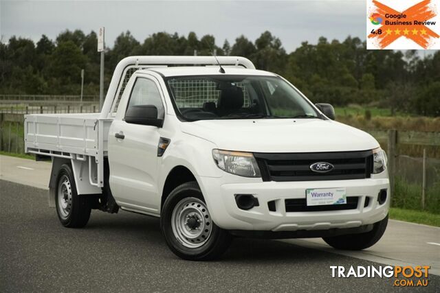 2014 FORD RANGER XL SINGLE CAB PX CAB CHASSIS