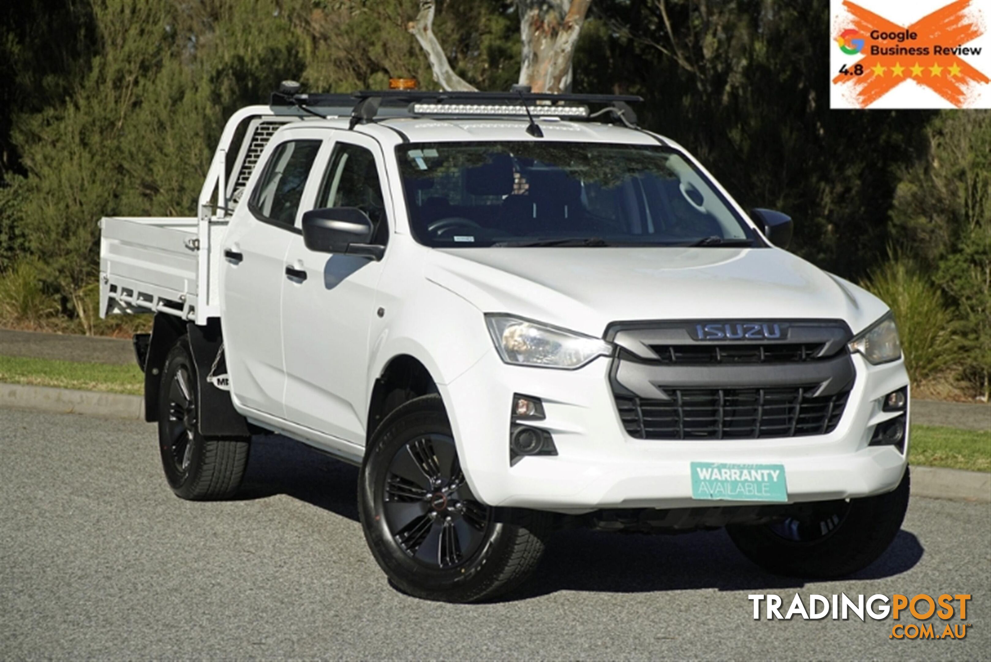 2020 ISUZU D-MAX SX DUAL CAB RG MY21 CAB CHASSIS