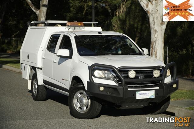 2017 HOLDEN COLORADO LS DUAL CAB RG MY17 CAB CHASSIS