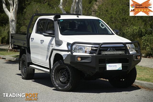 2016 TOYOTA HILUX SR DUAL CAB GUN126R CAB CHASSIS