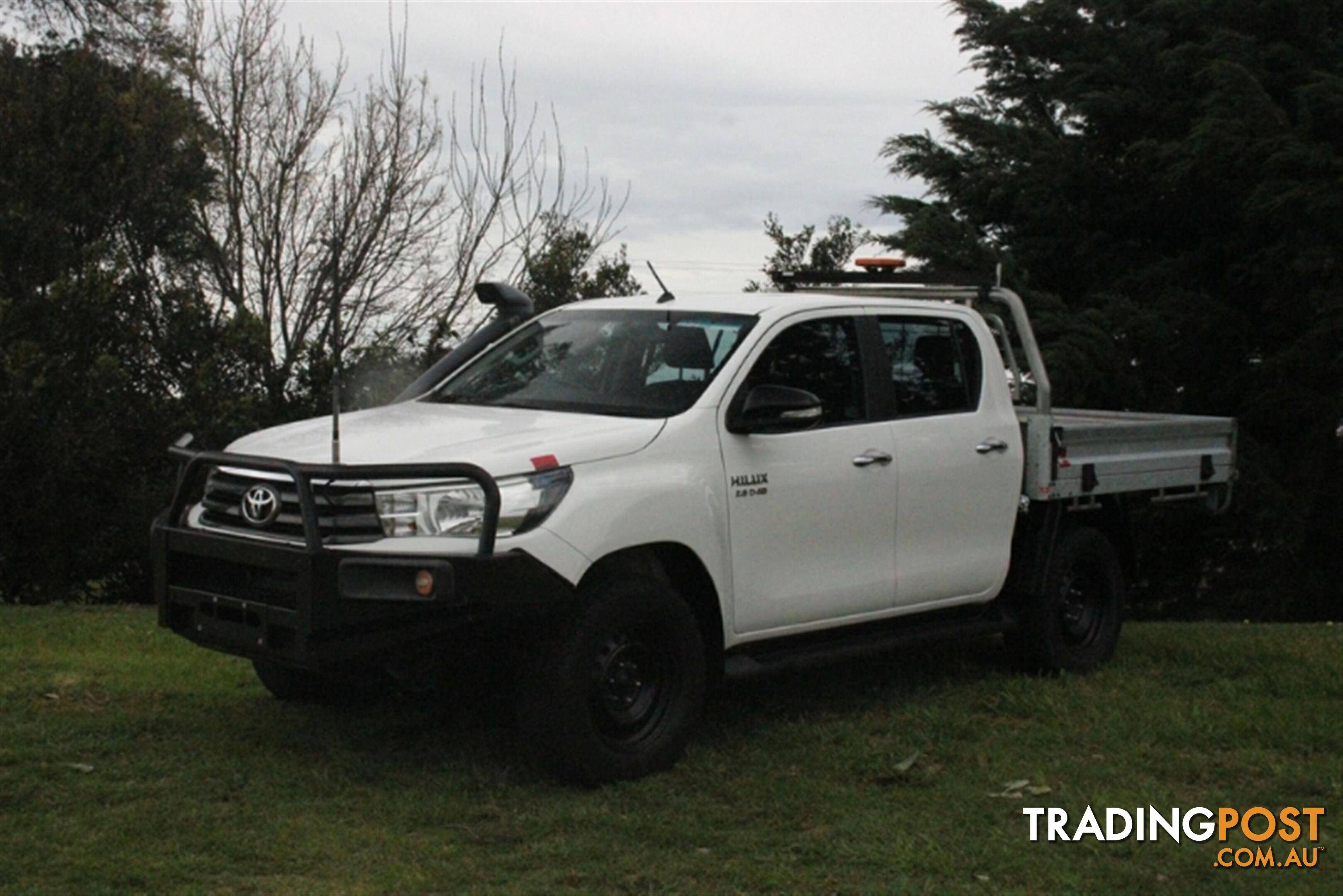 2017 TOYOTA HILUX SR DUAL CAB GUN126R CAB CHASSIS