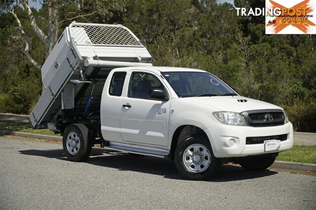 2010 TOYOTA HILUX SR EXTENDED CAB KUN26R MY10 CAB CHASSIS