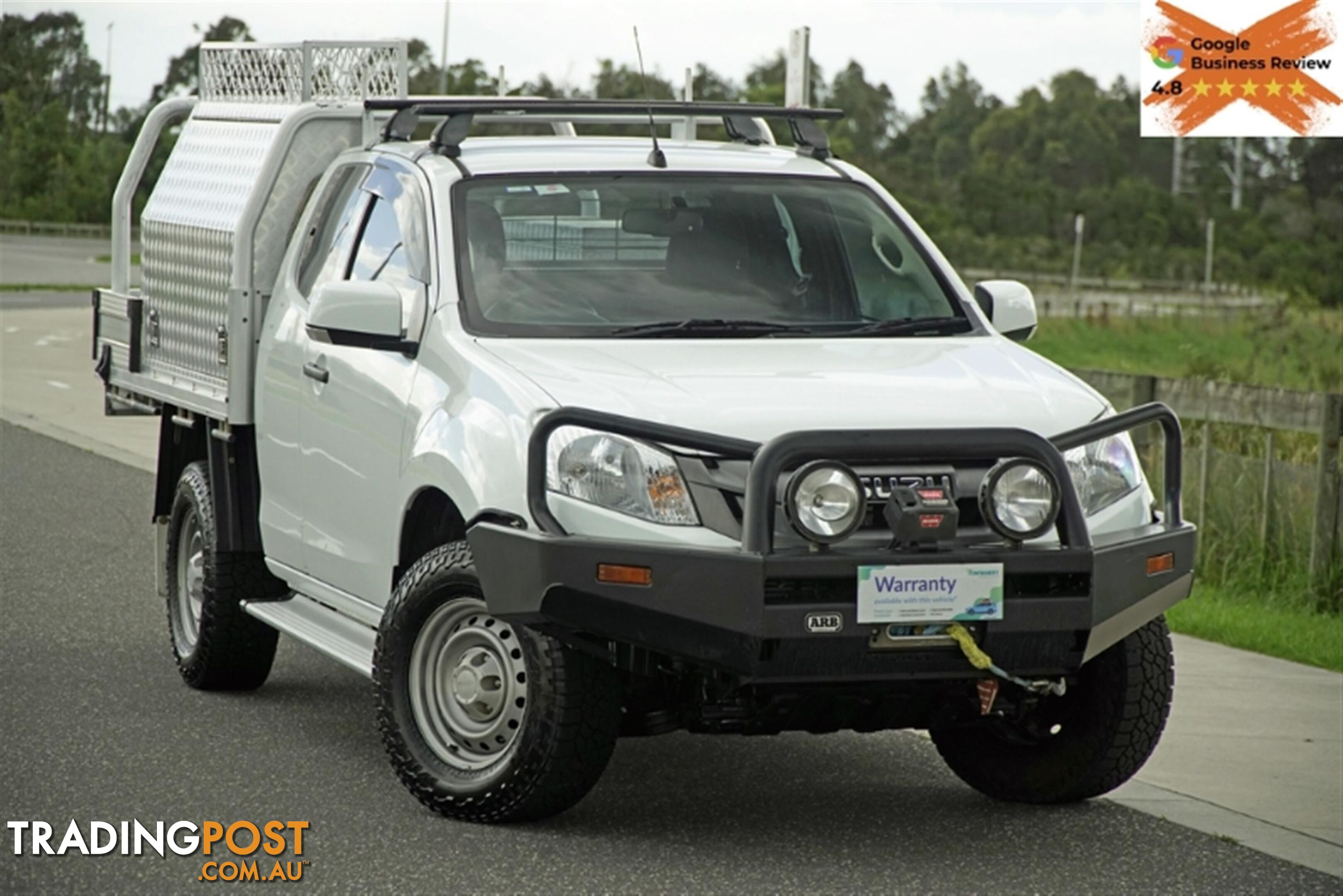 2016 ISUZU D-MAX SX EXTENDED CAB MY15.5 CAB CHASSIS