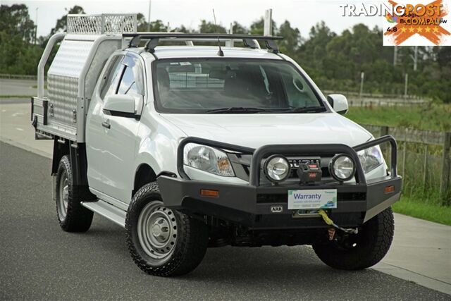 2016 ISUZU D-MAX SX EXTENDED CAB MY15.5 CAB CHASSIS