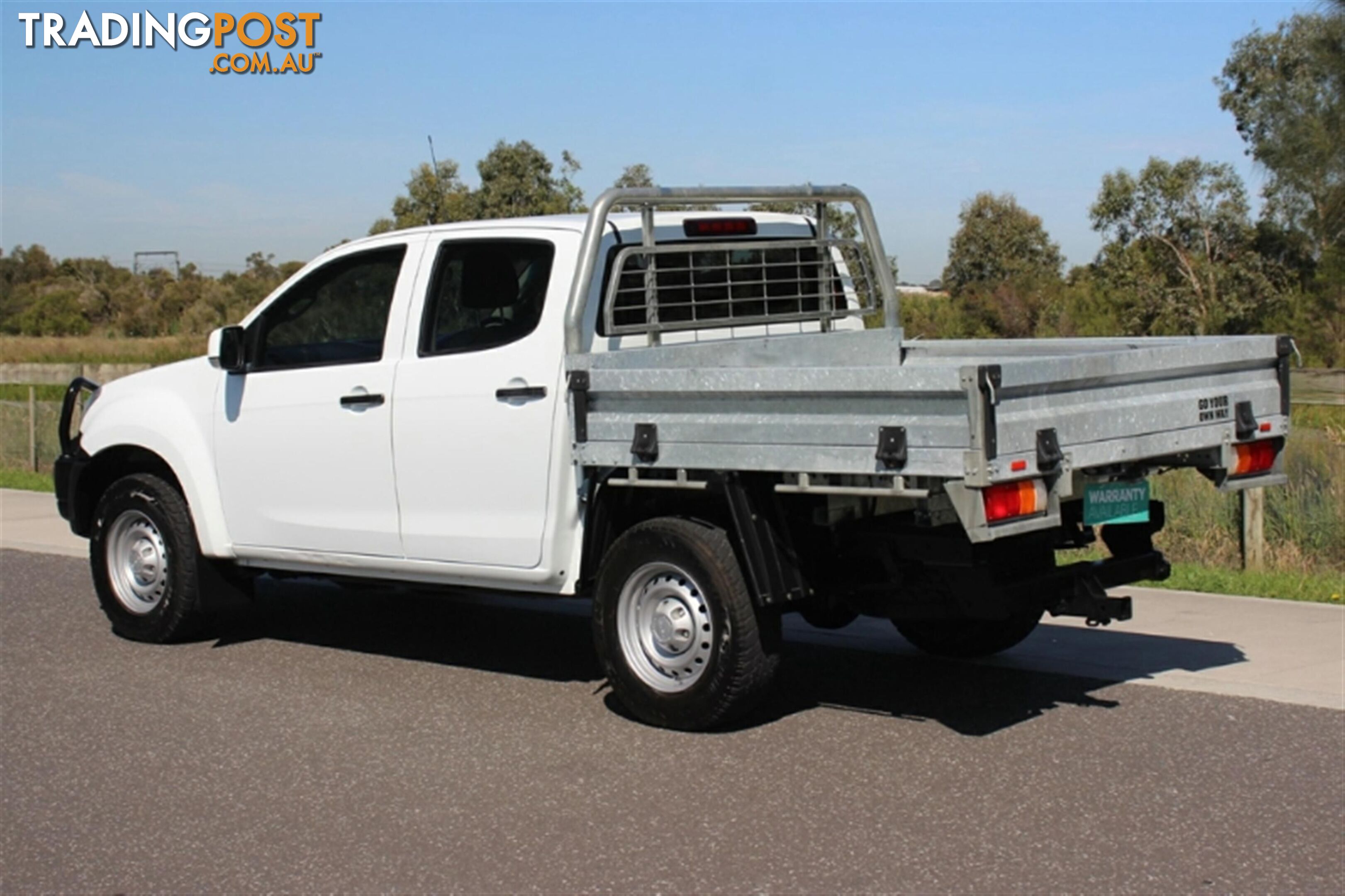 2019 ISUZU D-MAX SX DUAL CAB MY19 CAB CHASSIS