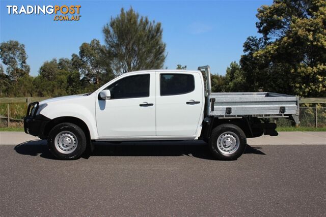 2019 ISUZU D-MAX SX DUAL CAB MY19 CAB CHASSIS