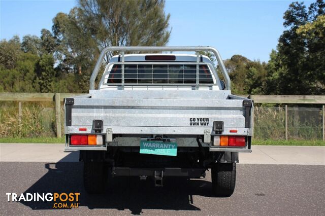 2019 ISUZU D-MAX SX DUAL CAB MY19 CAB CHASSIS