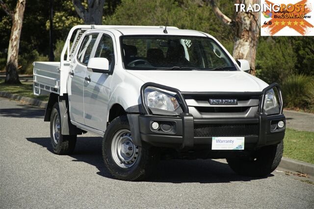 2019 ISUZU D-MAX SX DUAL CAB MY19 CAB CHASSIS