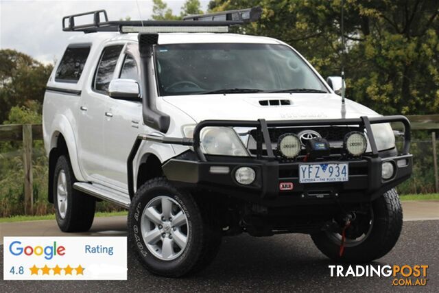 2011 TOYOTA HILUX SR5 DUAL CAB KUN26R MY10 UTILITY