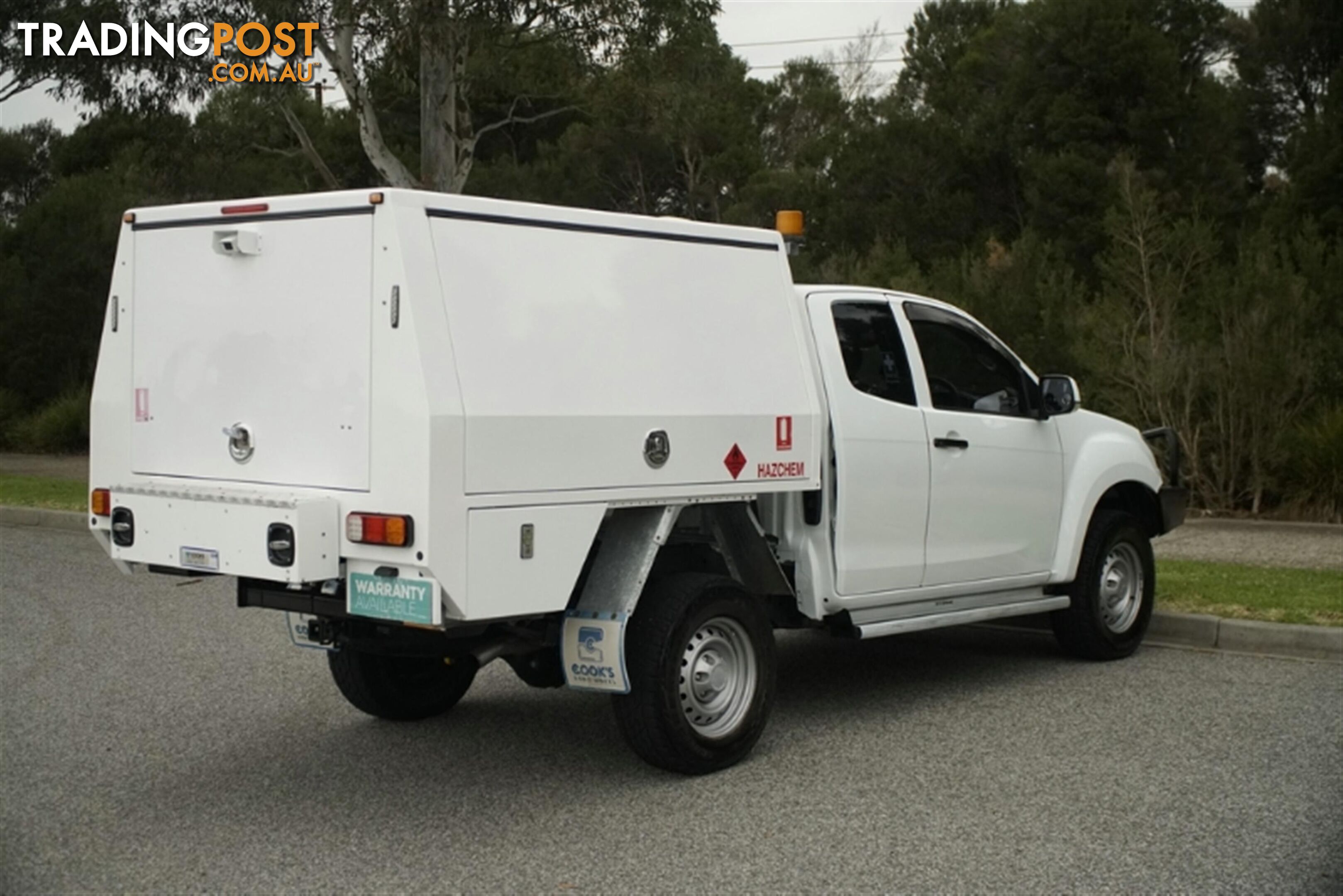 2015 ISUZU D-MAX SX EXTENDED CAB MY15 CAB CHASSIS