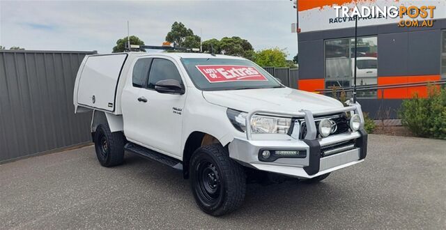 2019 TOYOTA HILUX SR EXTENDED CAB GUN126R CAB CHASSIS