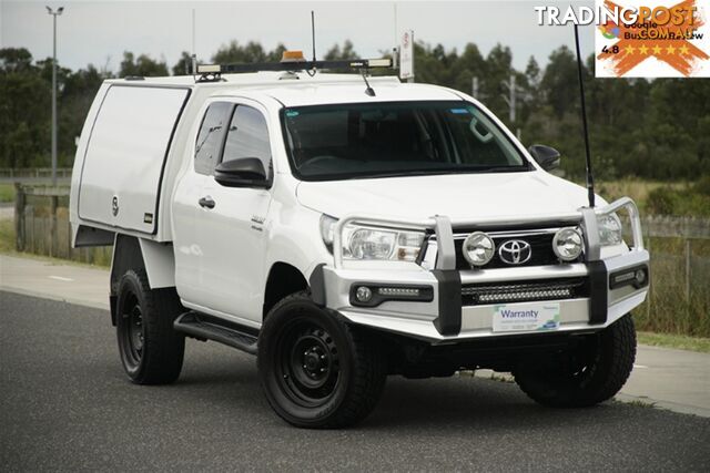 2019 TOYOTA HILUX SR EXTENDED CAB GUN126R CAB CHASSIS