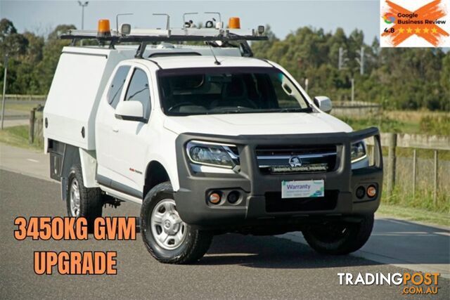 2019 HOLDEN COLORADO LS EXTENDED CAB RG MY20 CAB CHASSIS