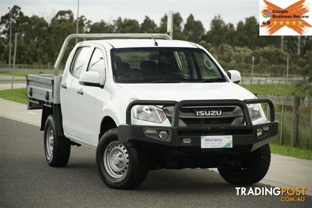 2019 ISUZU D-MAX SX DUAL CAB MY19 CAB CHASSIS