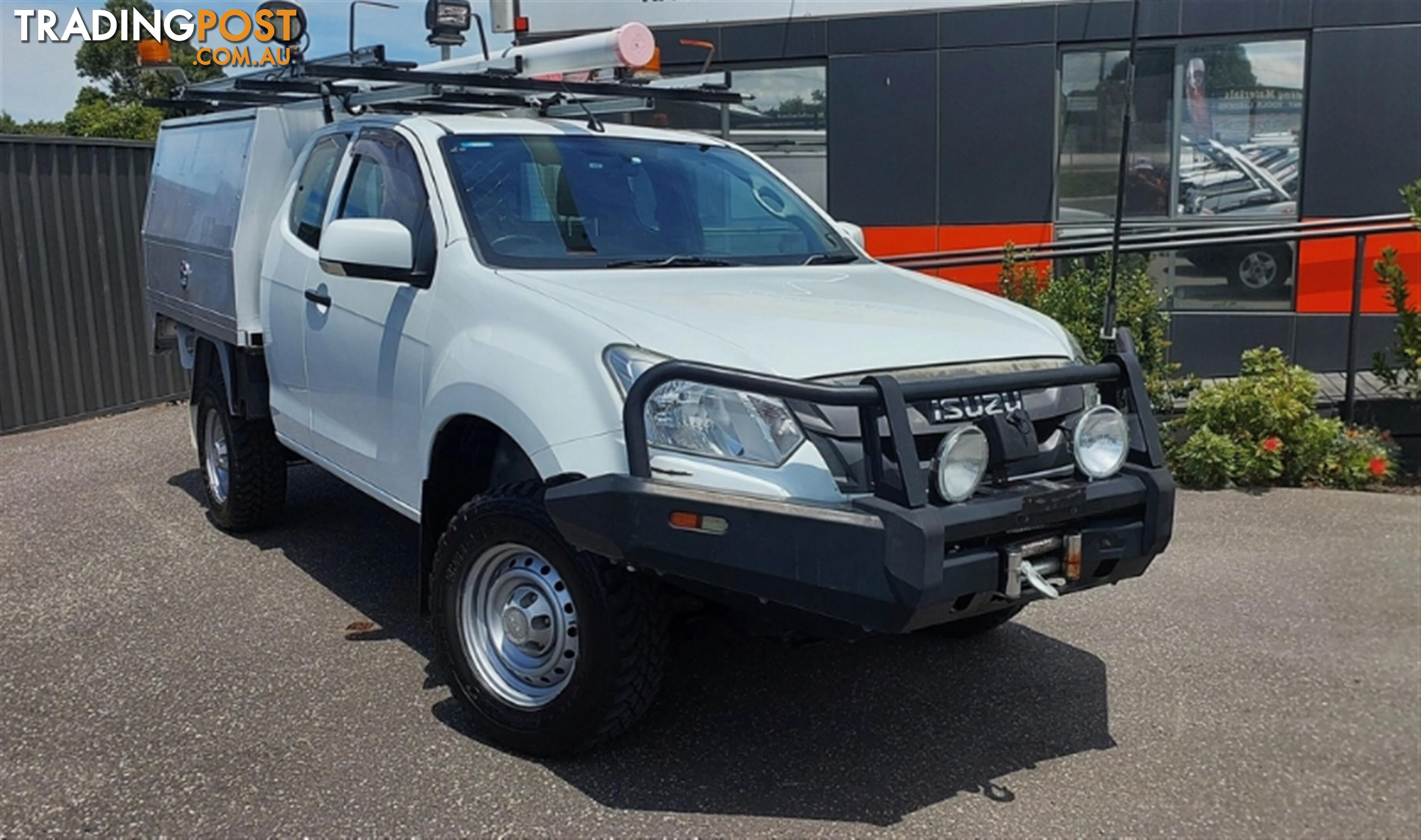 2017 ISUZU D-MAX SX EXTENDED CAB MY18 CAB CHASSIS