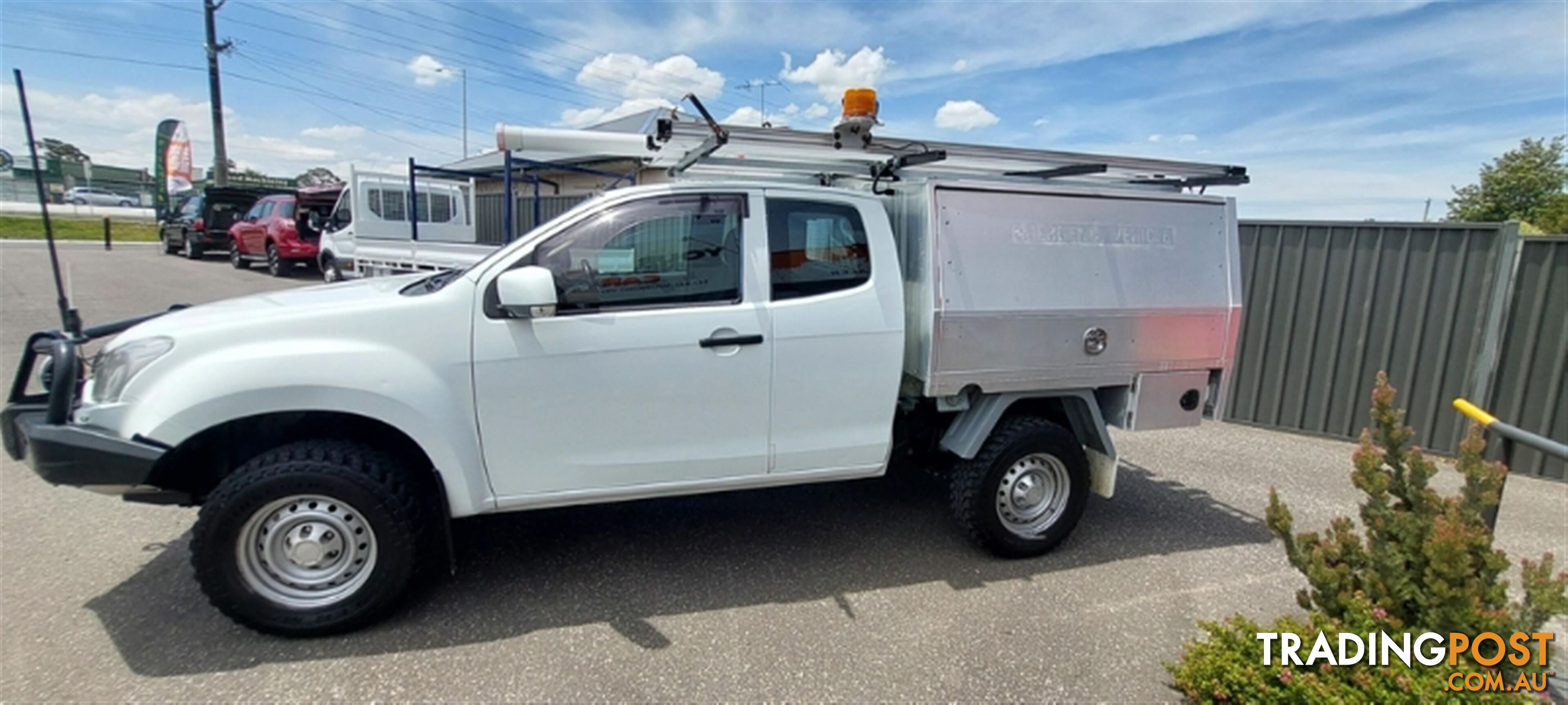 2017 ISUZU D-MAX SX EXTENDED CAB MY18 CAB CHASSIS