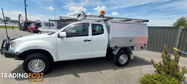 2017 ISUZU D-MAX SX EXTENDED CAB MY18 CAB CHASSIS