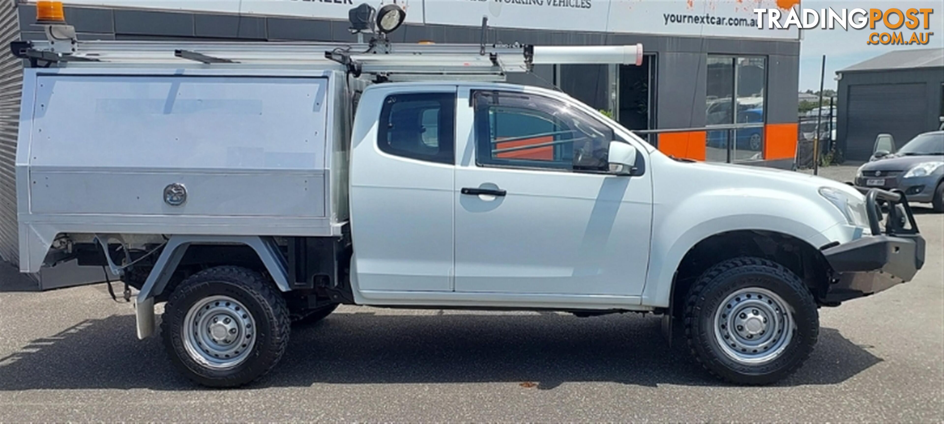 2017 ISUZU D-MAX SX EXTENDED CAB MY18 CAB CHASSIS