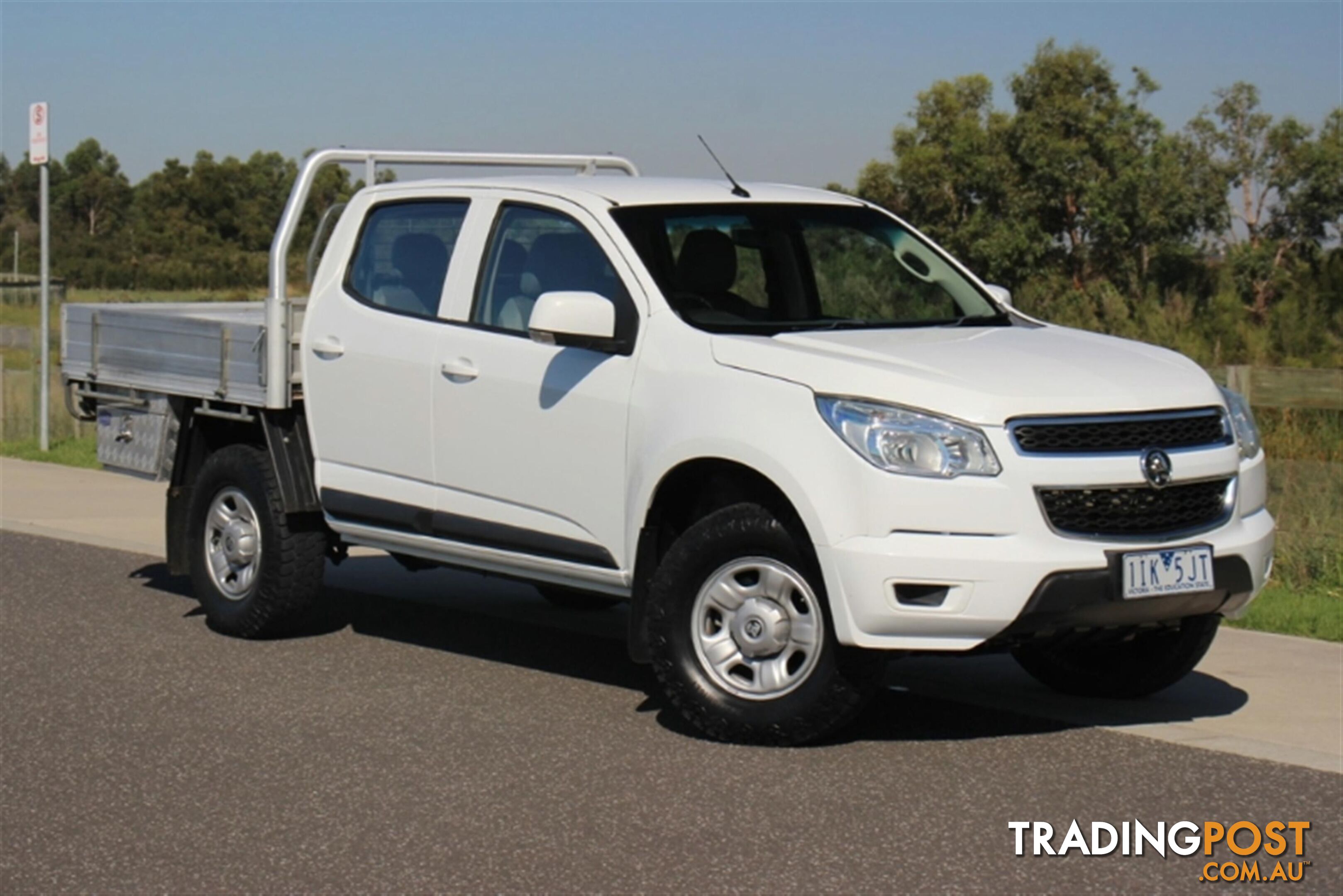 2016 HOLDEN COLORADO LS DUAL CAB RG MY16 CAB CHASSIS
