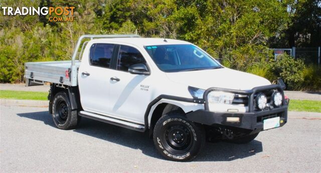 2018 TOYOTA HILUX SR DUAL CAB GUN126R CAB CHASSIS