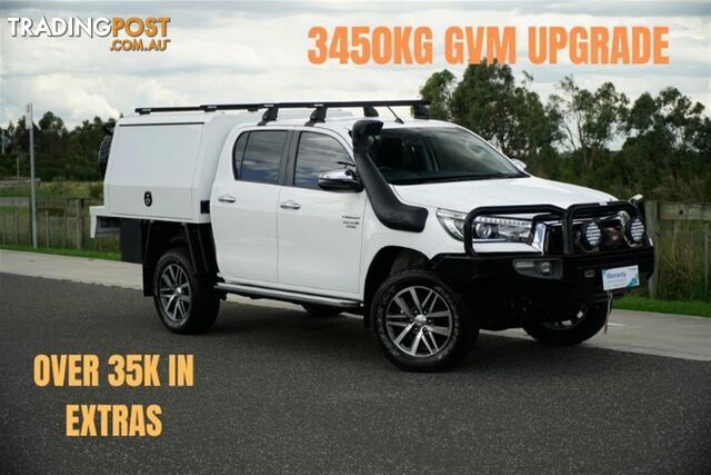 2018 TOYOTA HILUX SR5 DUAL CAB GUN126R UTILITY