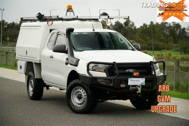 2017 FORD RANGER XL EXTENDED CAB PX MKII CAB CHASSIS