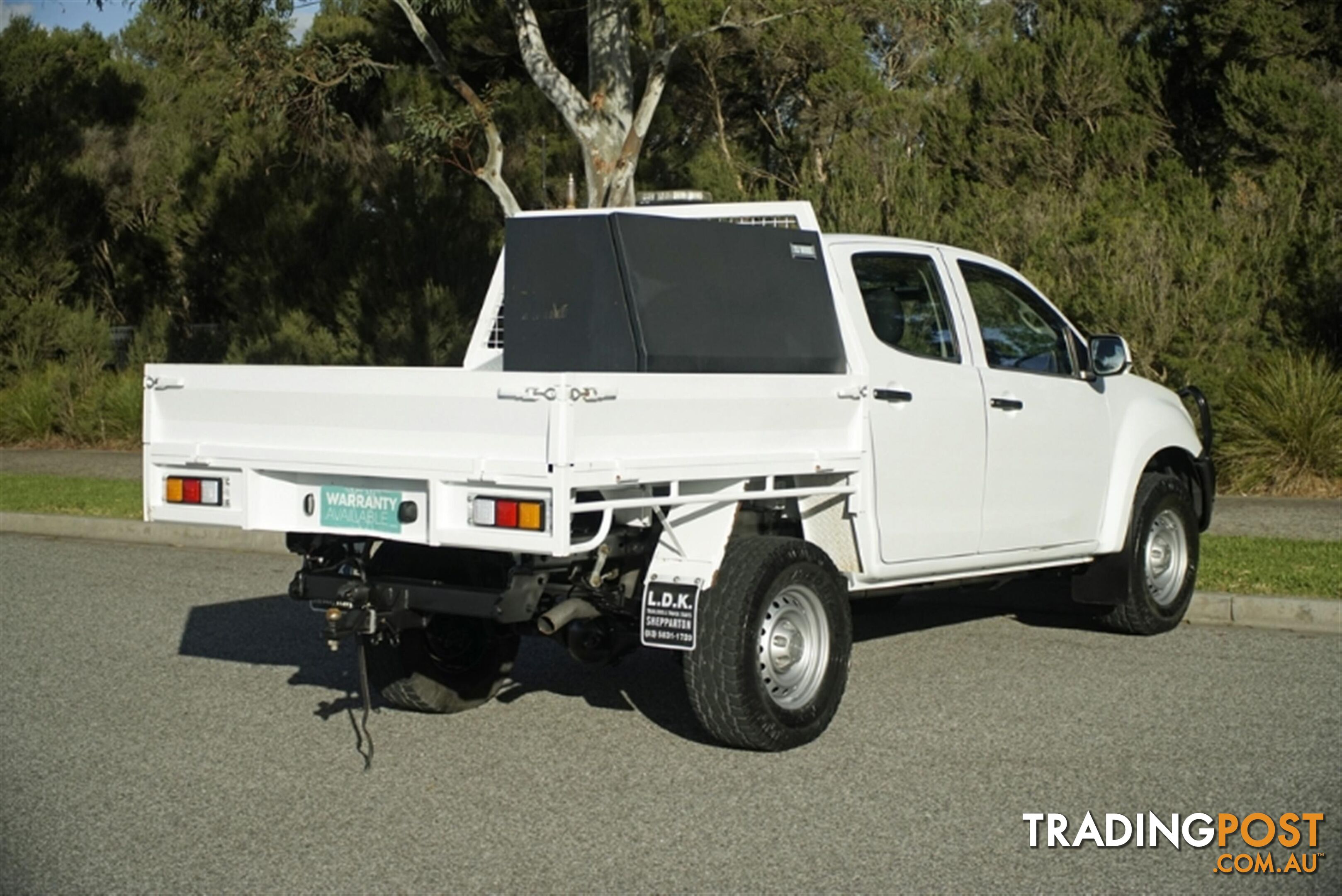 2018 ISUZU D-MAX SX DUAL CAB MY17 CAB CHASSIS