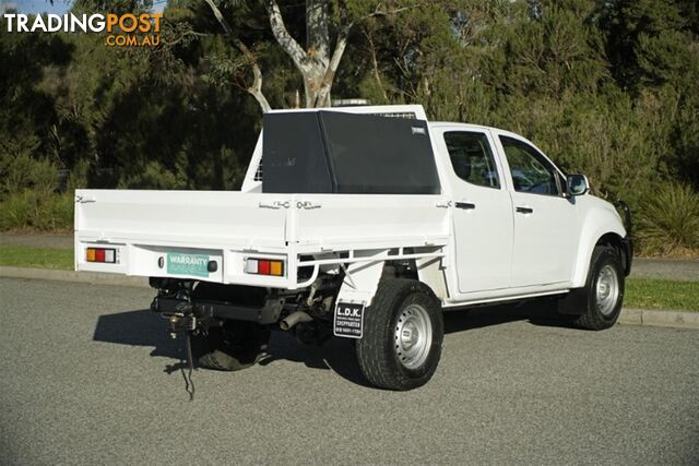 2018 ISUZU D-MAX SX DUAL CAB MY17 CAB CHASSIS