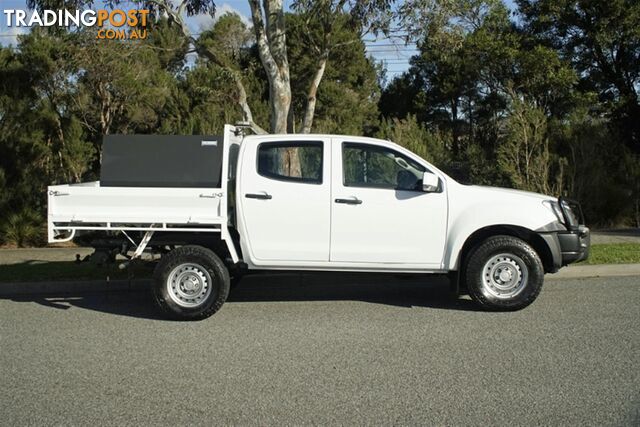 2018 ISUZU D-MAX SX DUAL CAB MY17 CAB CHASSIS