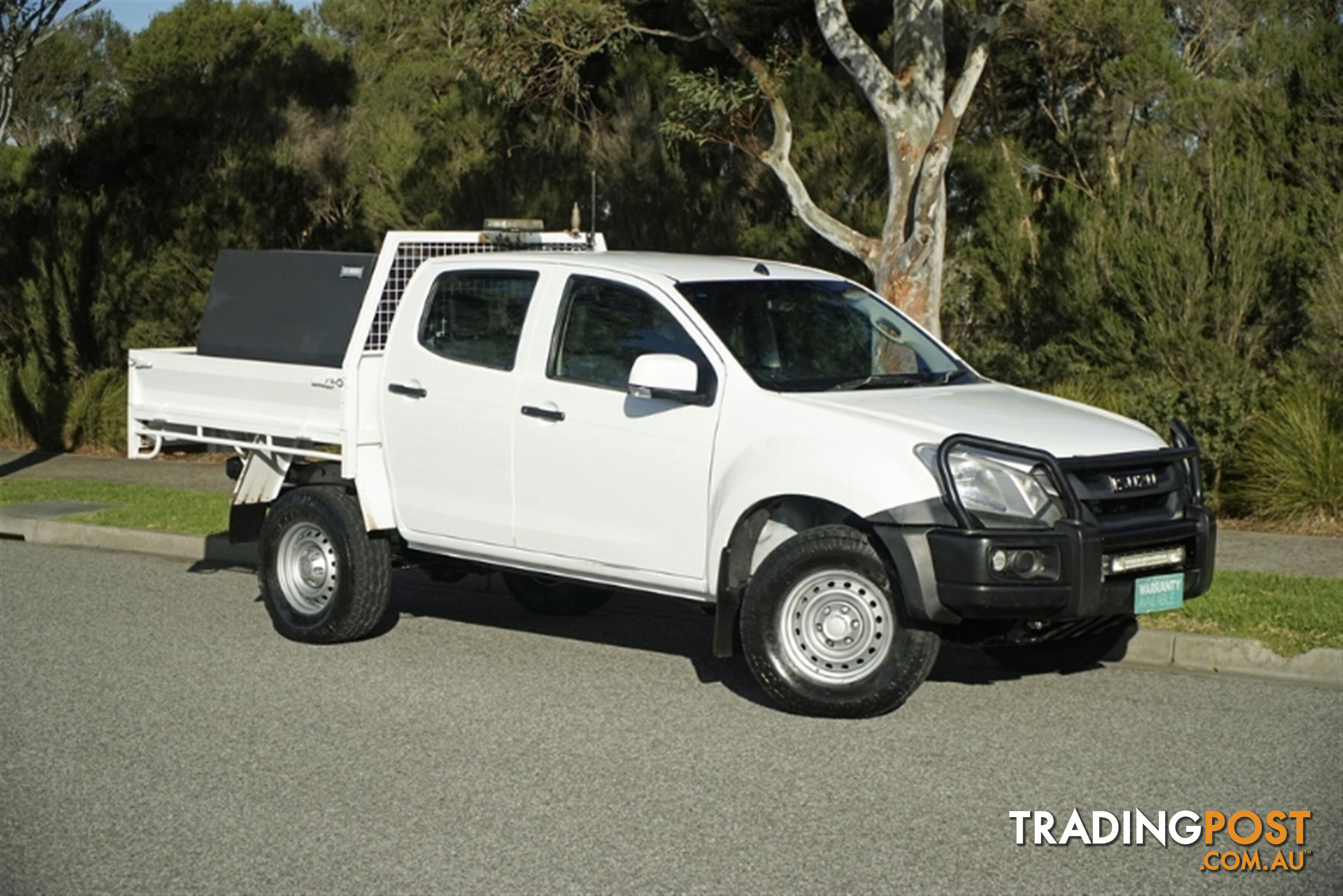 2018 ISUZU D-MAX SX DUAL CAB MY17 CAB CHASSIS