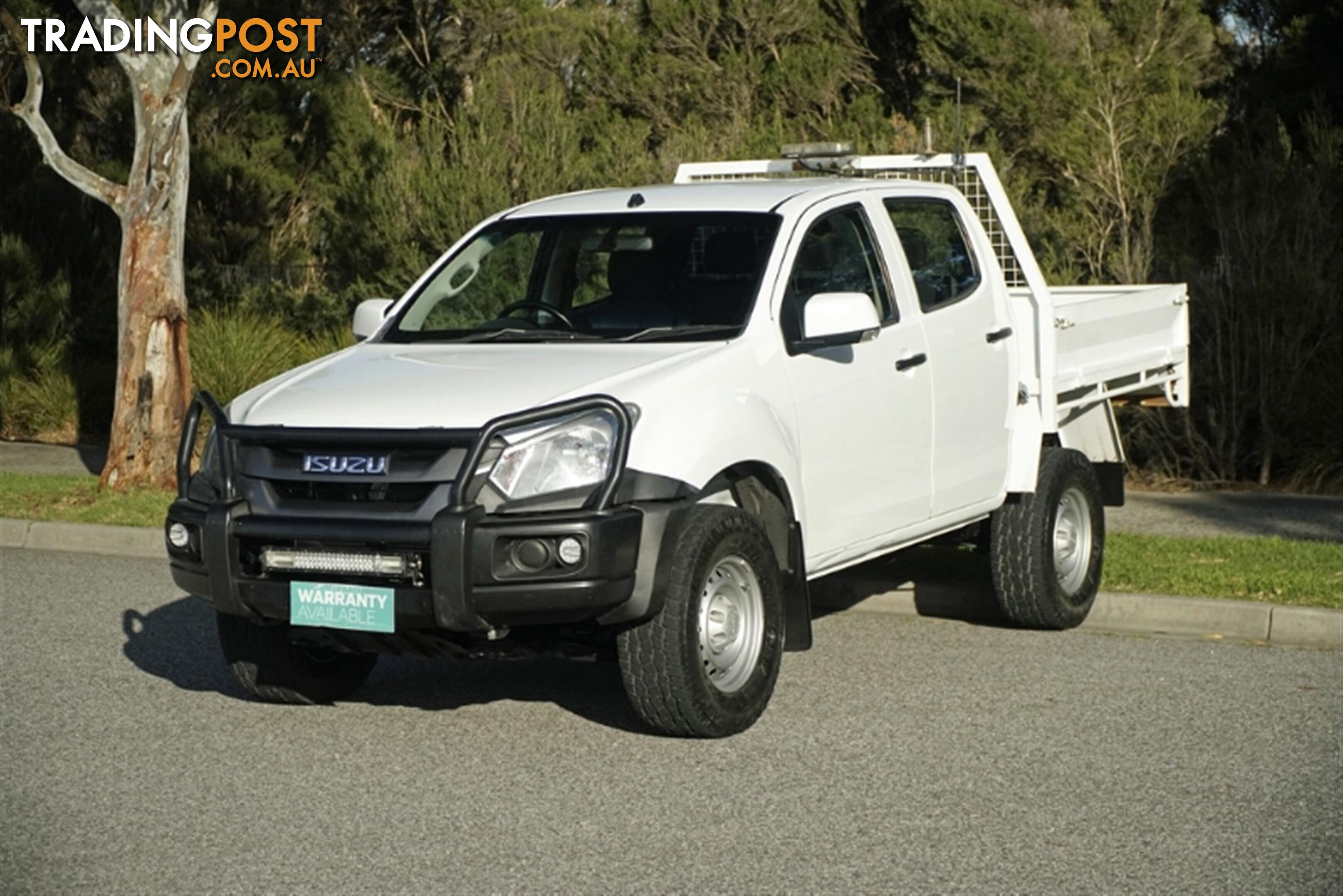 2018 ISUZU D-MAX SX DUAL CAB MY17 CAB CHASSIS