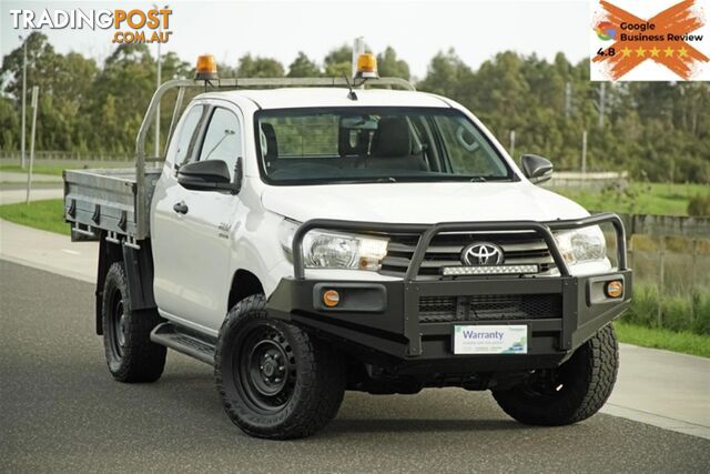 2018 TOYOTA HILUX SR EXTENDED CAB GUN126R CAB CHASSIS