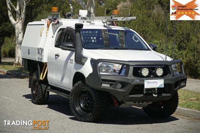 2018 TOYOTA HILUX SR EXTENDED CAB GUN126R CAB CHASSIS