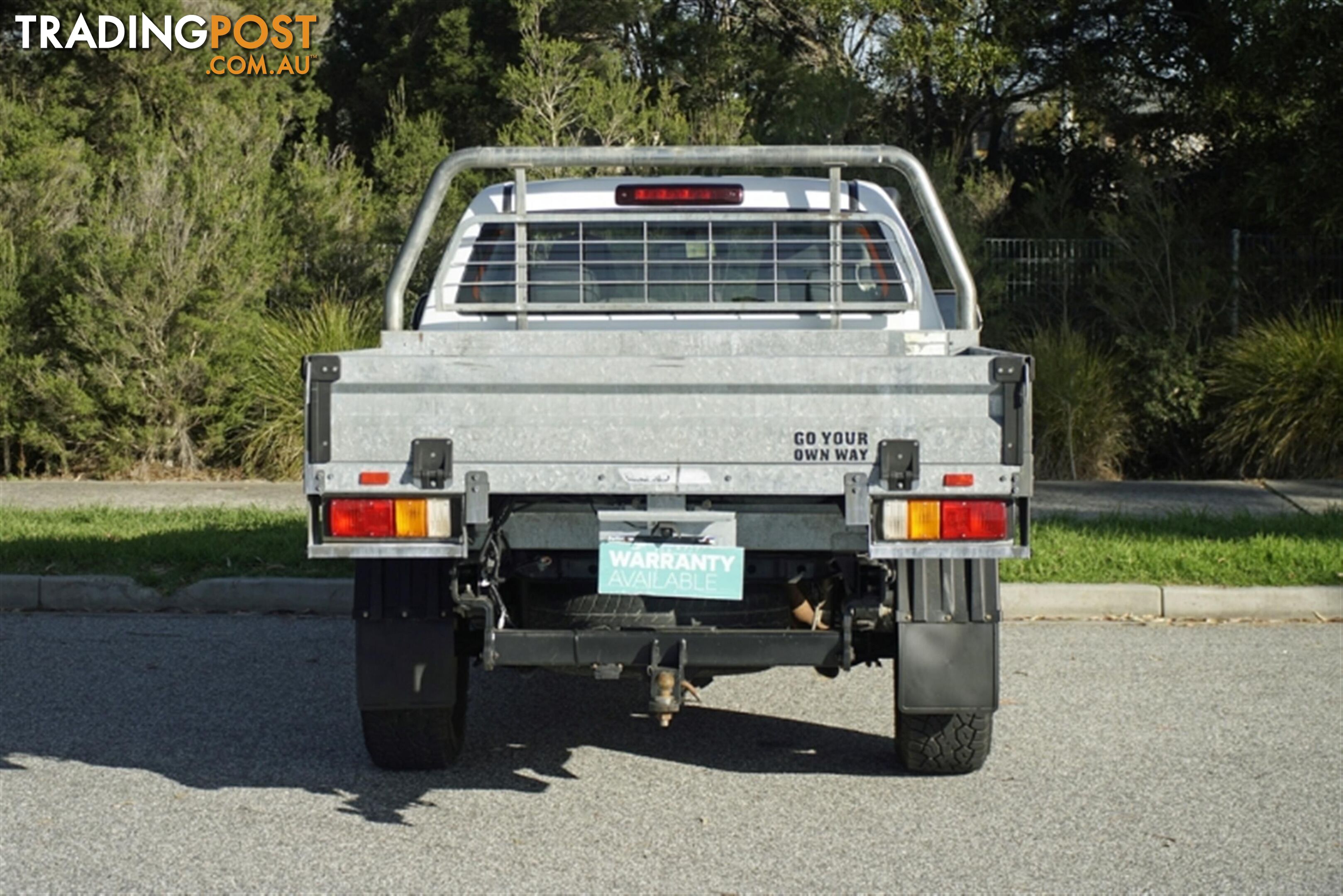 2017 ISUZU D-MAX SX DUAL CAB MY17 CAB CHASSIS