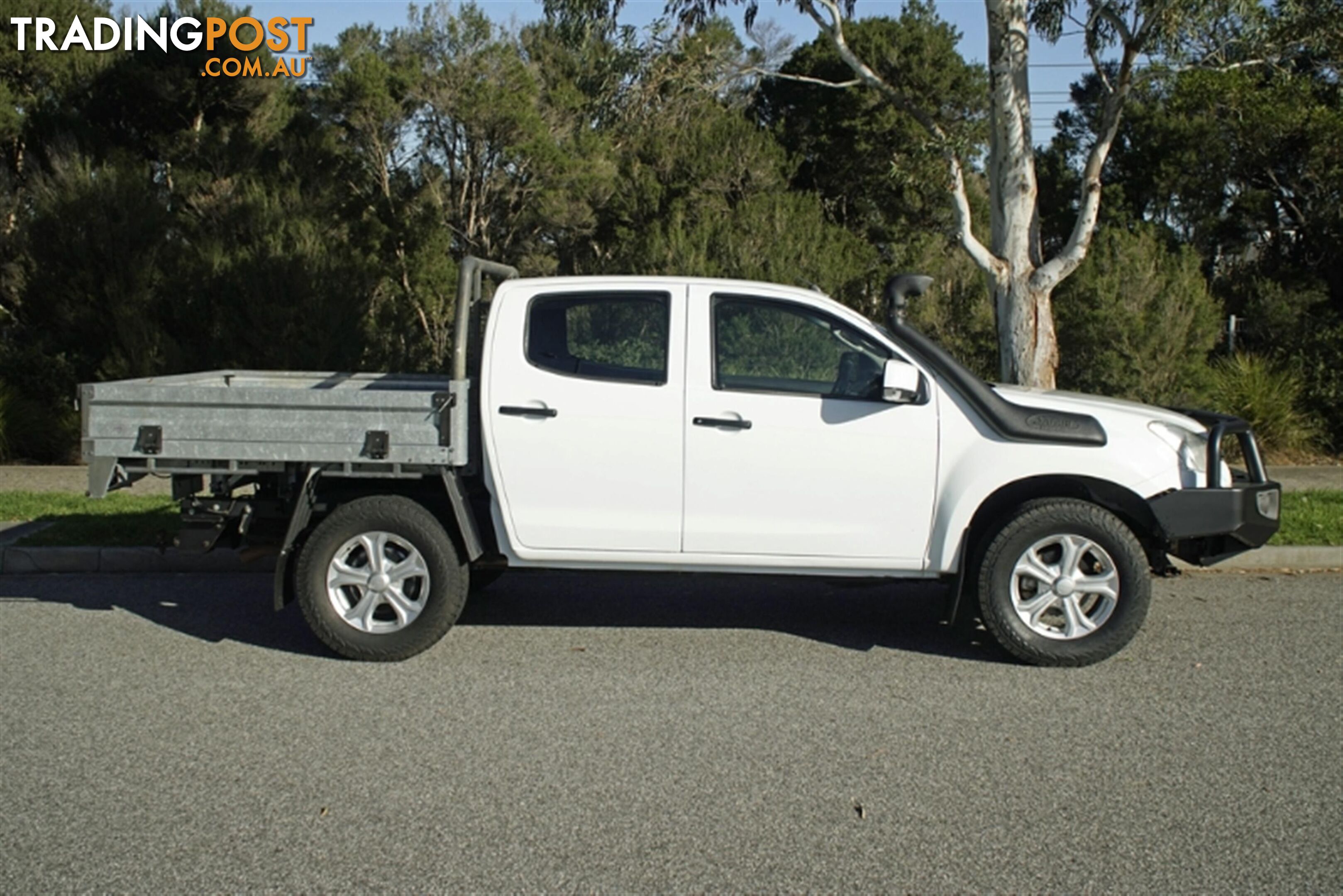 2017 ISUZU D-MAX SX DUAL CAB MY17 CAB CHASSIS