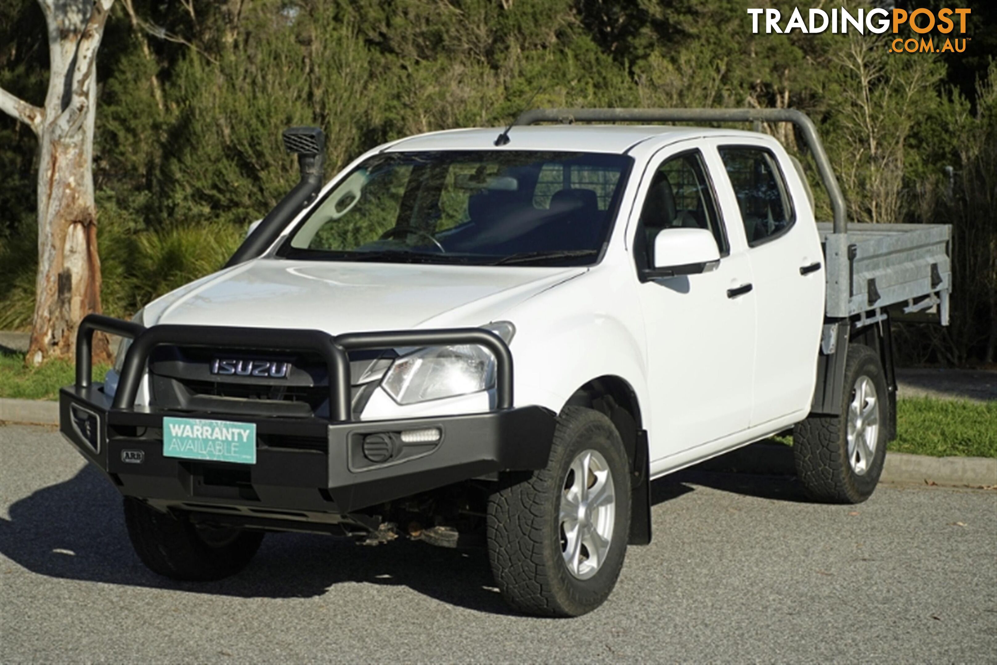 2017 ISUZU D-MAX SX DUAL CAB MY17 CAB CHASSIS