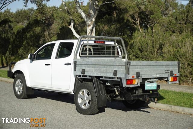 2017 ISUZU D-MAX SX DUAL CAB MY17 CAB CHASSIS