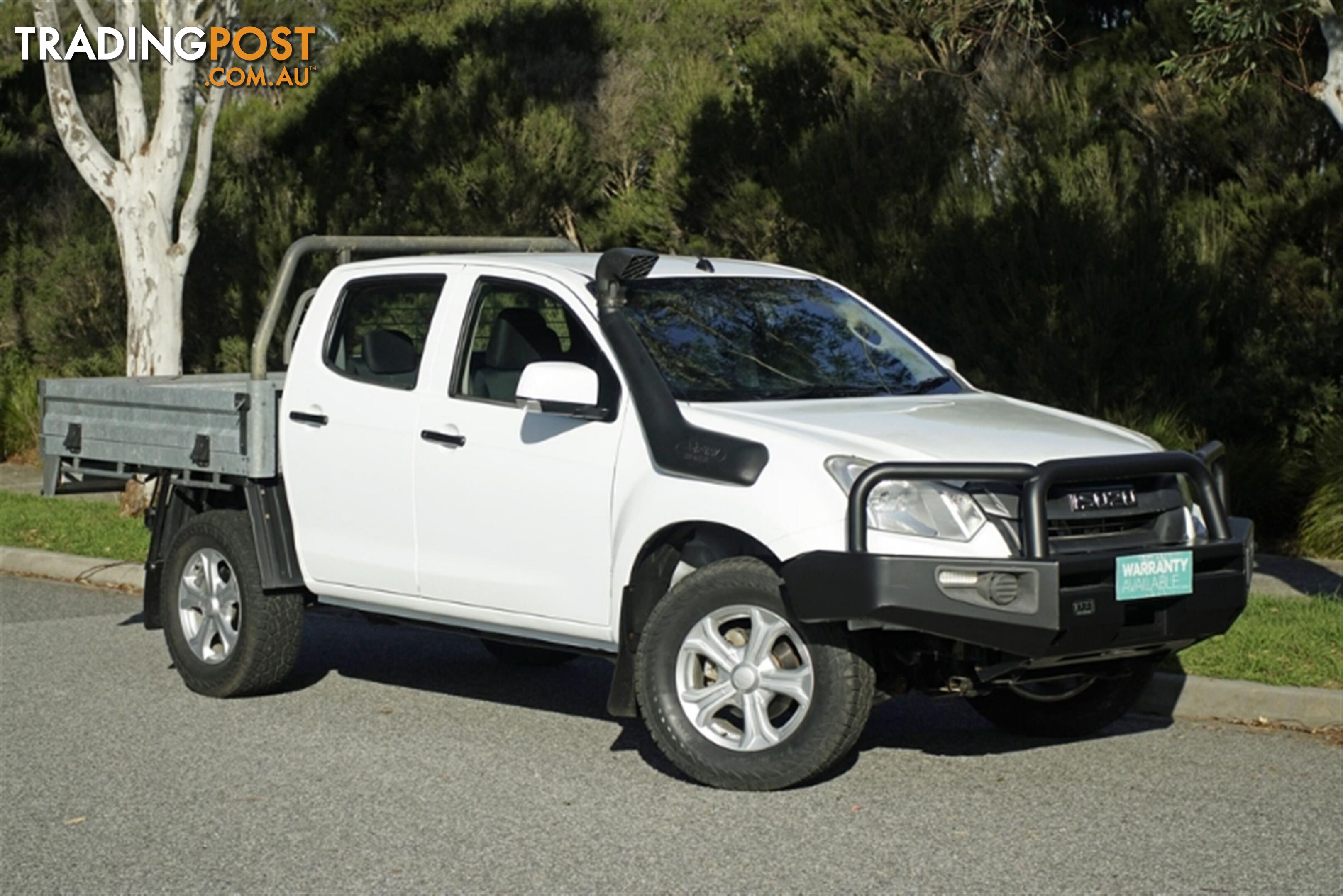 2017 ISUZU D-MAX SX DUAL CAB MY17 CAB CHASSIS